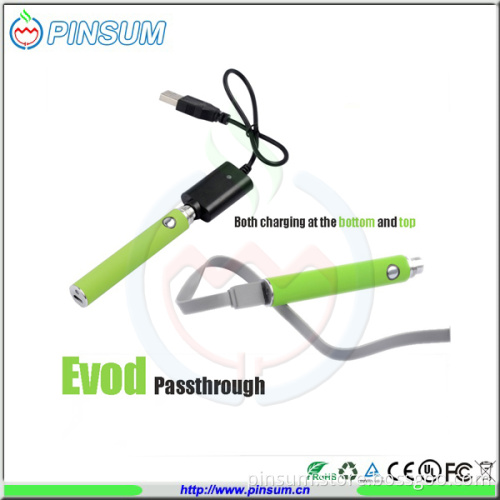 Best Quality Evod Passthrough of Electronic Cigarette Battery